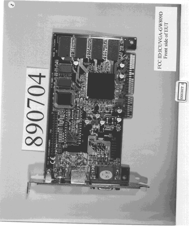 Video Card - FCC ID ICUVGA-GW806D - Gainward Co Ltd (3)