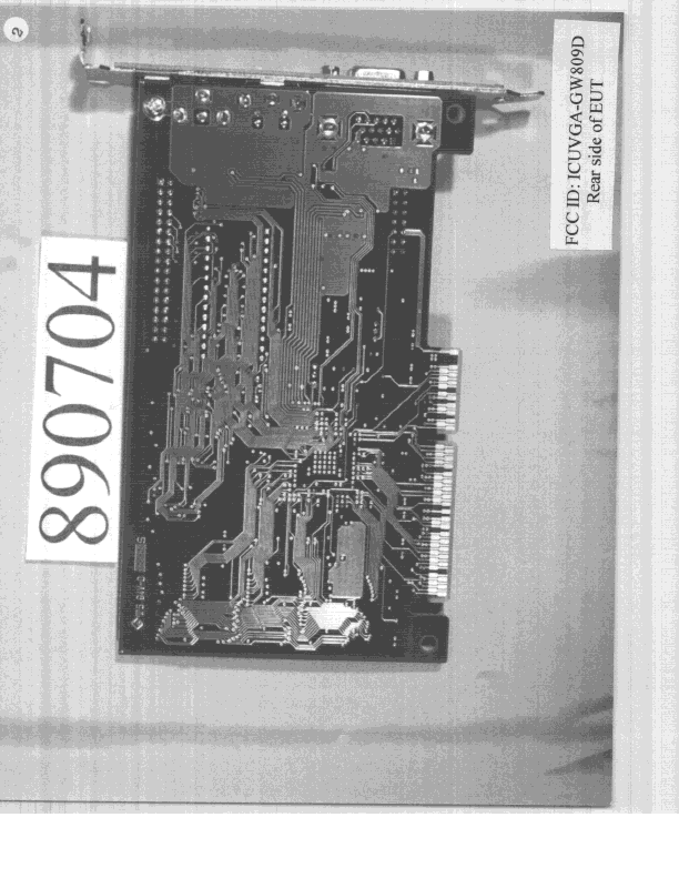 JBP - Part 15 Class B Computing Device Peripheral - FCC ID ICUVGA-GW809D - Gainward Co Ltd (2)