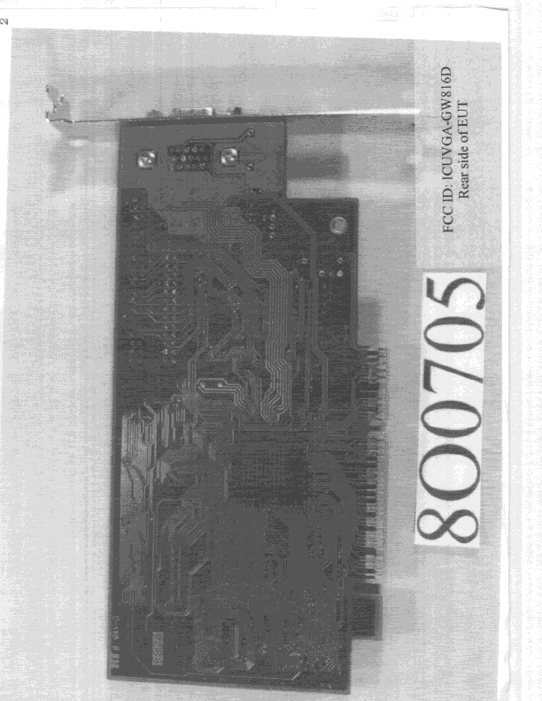 Video Card - FCC ID ICUVGA-GW816D - Gainward Co Ltd (2)
