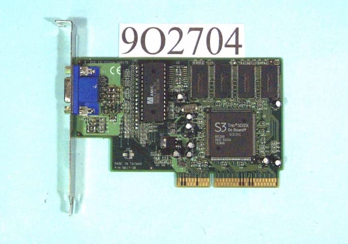 VGA CARD - FCC ID ICUVGA-GW817D - Gainward Co Ltd