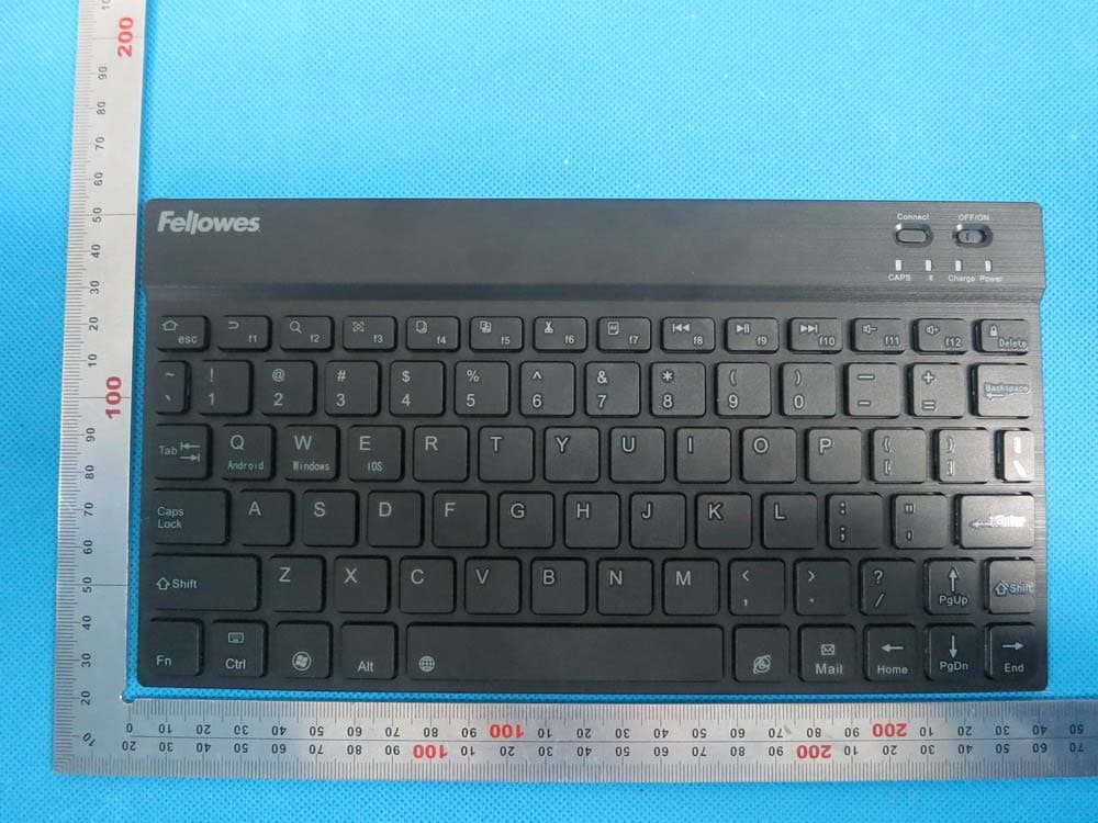 Fellowes Bluetooth Keyboard for iPad - FCC ID IDHBTKBST-BK06A - Fellowes Inc