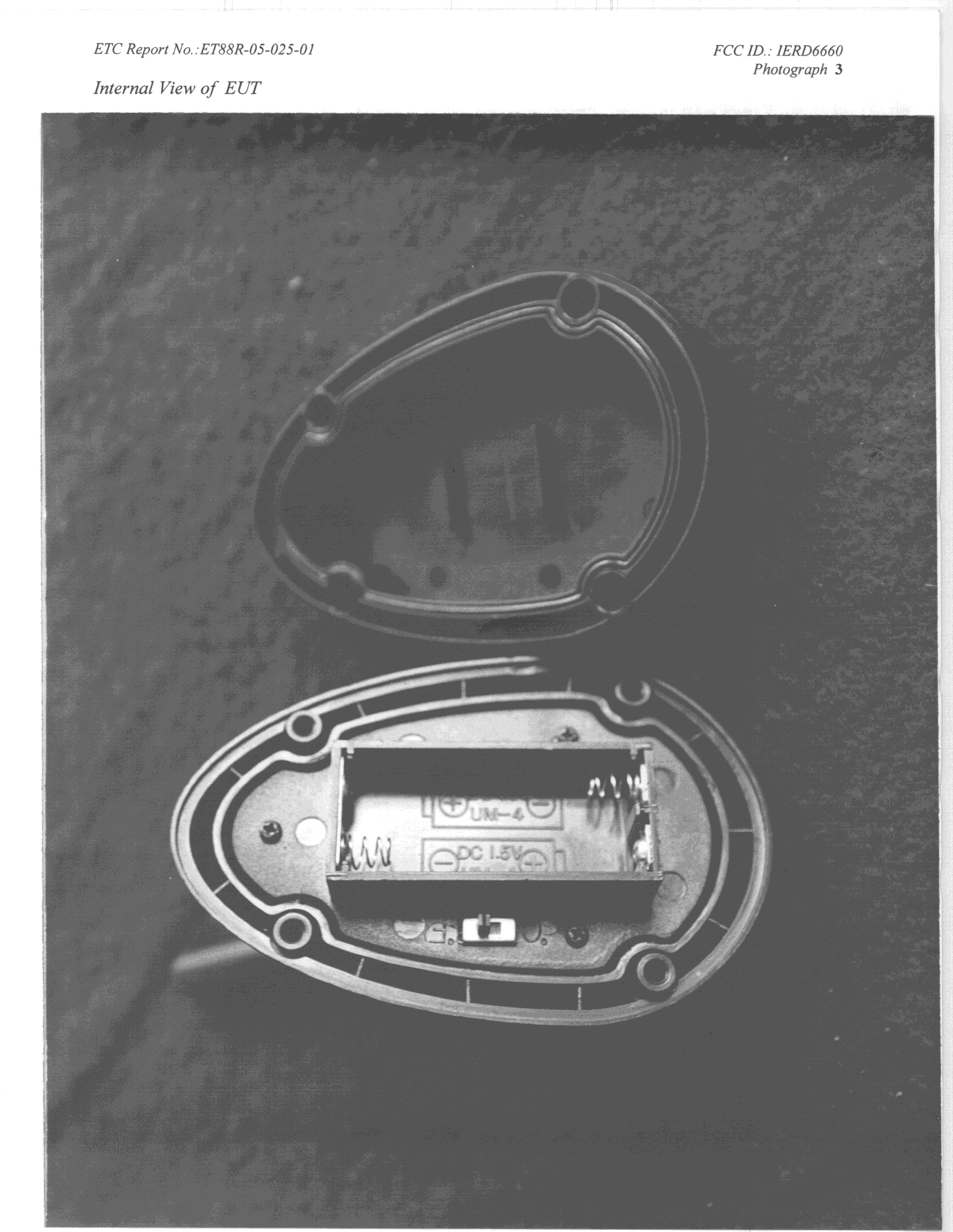 DSC - Part 15 Security/Remote Control Transmitter - FCC ID IERD6660 - Bright Headphone Electronics Co (3)