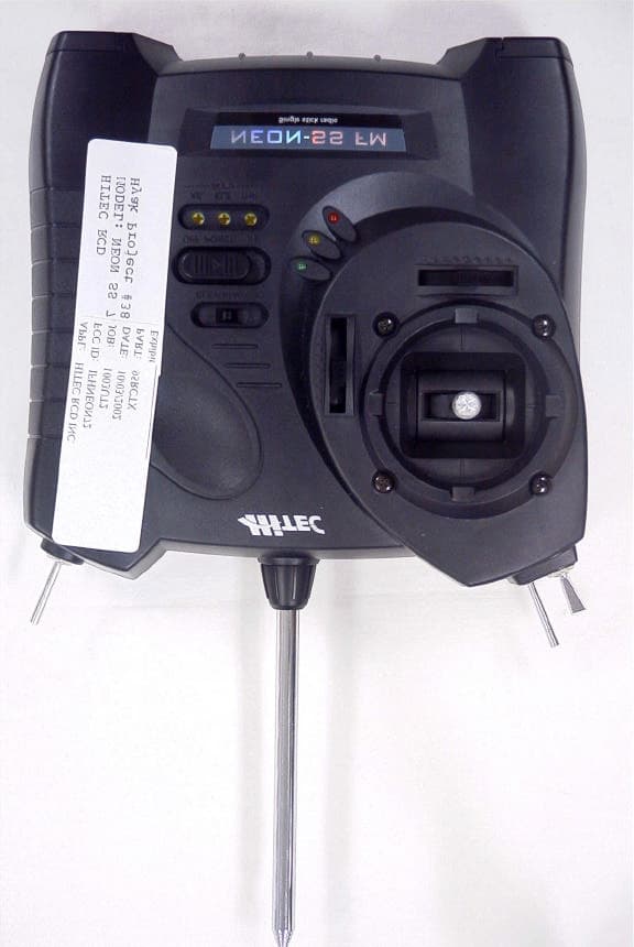 72 MHz Remote Control Transmitter - FCC ID IFHNEON72 - Hitec RCD Inc.