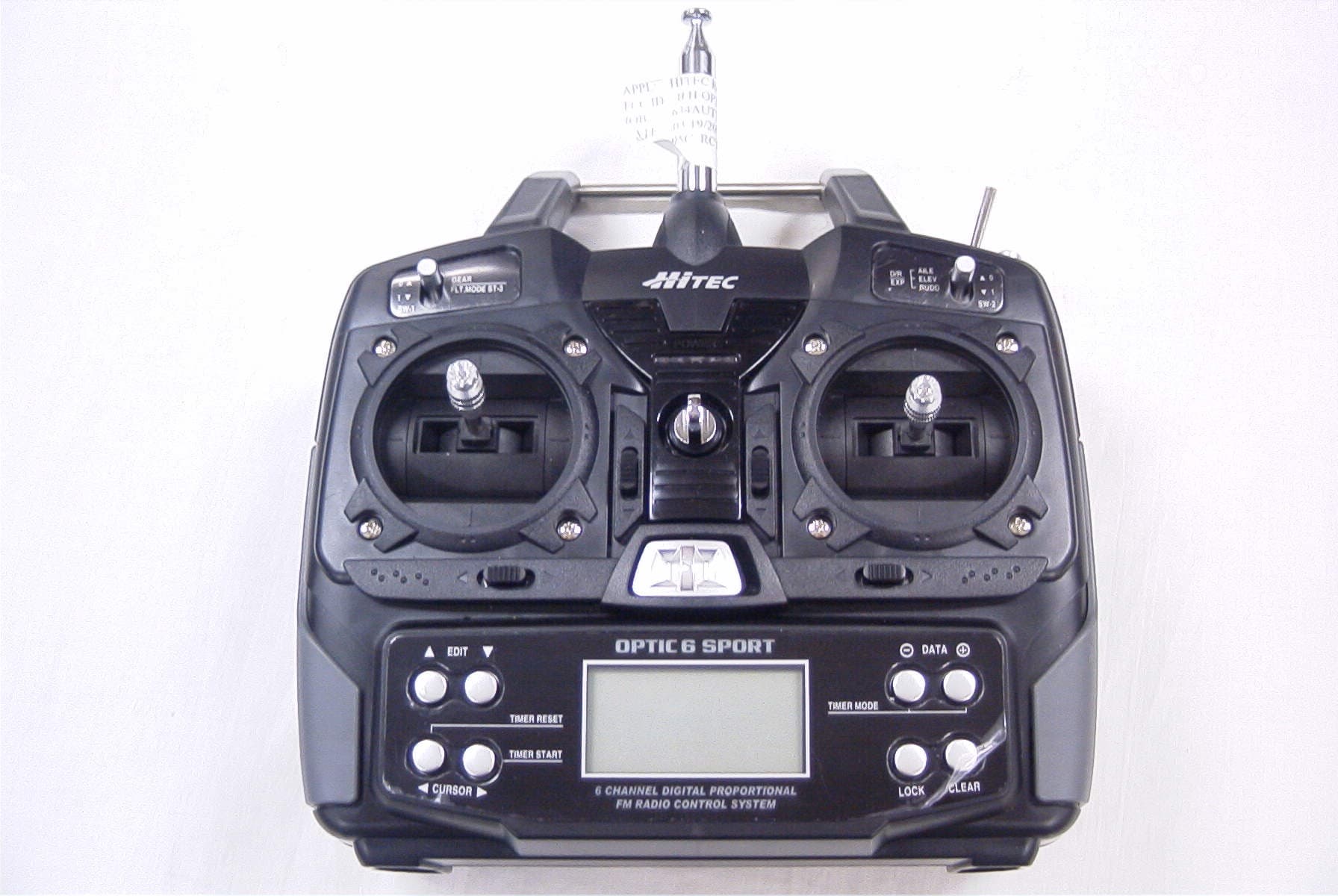 REMOTE CONTROL TRANSMITTER - FCC ID IFHOPTIC6SP72 - Hitec RCD Inc.