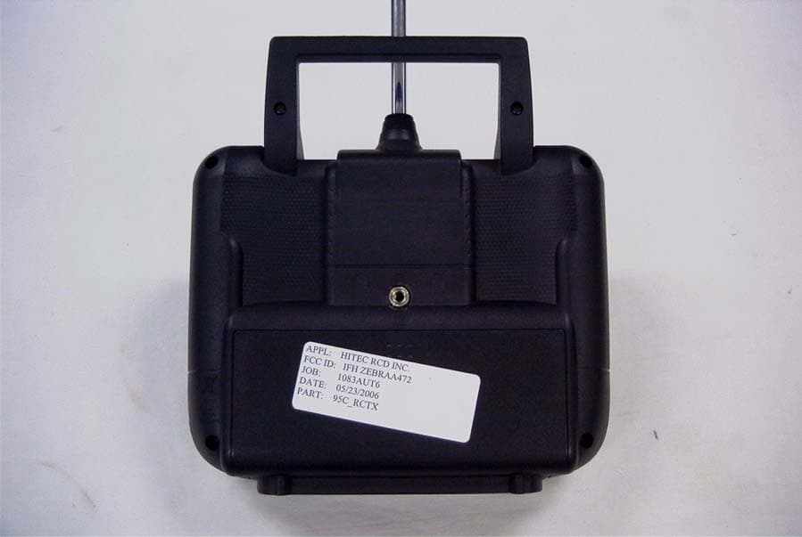 REMOTE CONTROL TRANSMITTER - FCC ID IFHZEBRA472 - Hitec RCD Inc. (2)