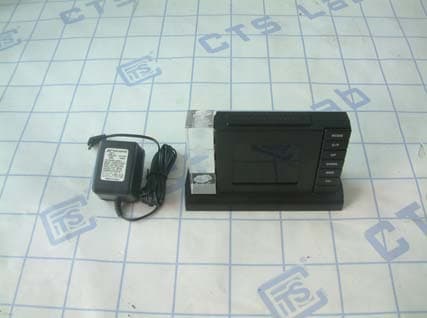 Radio Controlled Weather Station Alarm Clock - FCC ID IGFSFA2650-RX - Spectra Merchandising International Inc