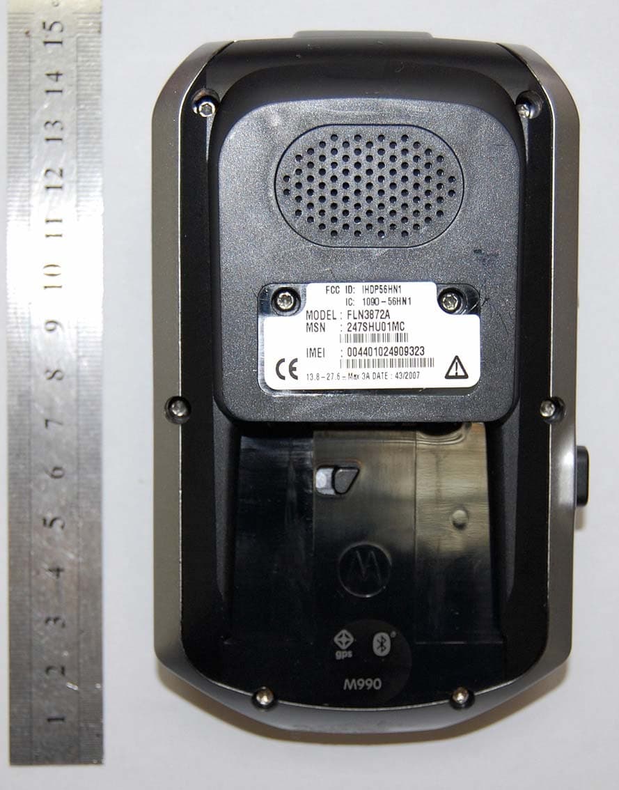 Automotive Cellular/PCS GSM/EDGE Transceiver w/ BT - FCC ID IHDP56HN1 - Motorola Mobility LLC