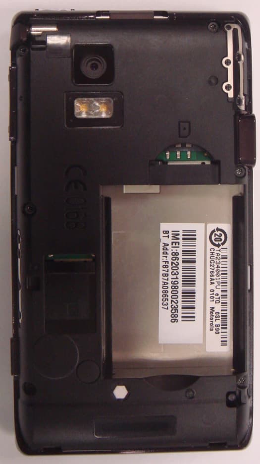 GSM 1900 TRANSCEIVER W/BT & WLAN - FCC ID IHDP56LB1 - Motorola Mobility LLC (4)