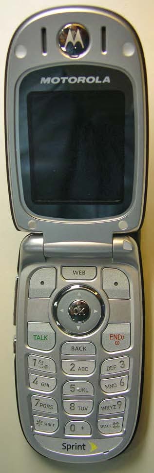 Portable Tri-Mode Dual-Band Transceiver(AMPS/CDMA) - FCC ID IHDT56FX1 - Motorola Mobility LLC (1)