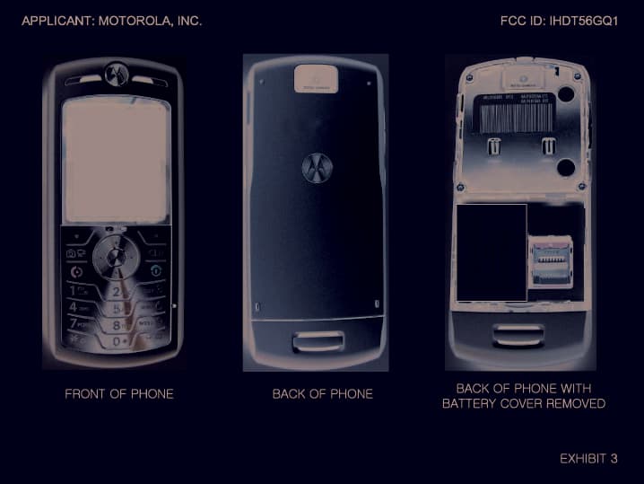 Dual-Band CDMA Transceiver with Bluetooth - FCC ID IHDT56GQ1 - Motorola Mobility LLC