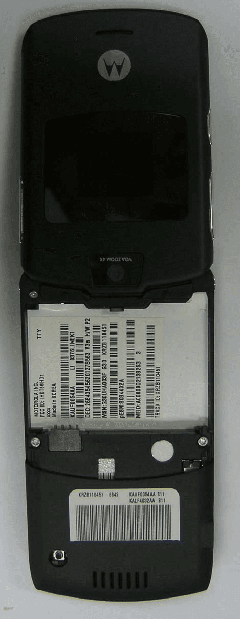 Portable Cellular/ PCS CDMA Transceiver with BT - FCC ID IHDT56HD1 - Motorola Mobility LLC (2)