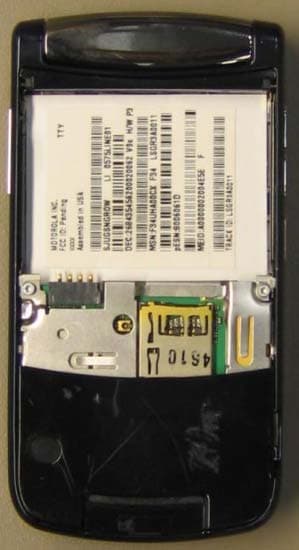 Portable Cellular/ PCS CDMA Transceiver with BT - FCC ID IHDT56HT1 - Motorola Mobility LLC