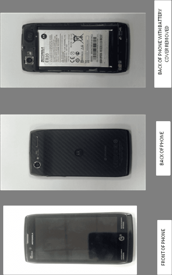 GSM TRANSCEIVER WITH BT & WLAN - FCC ID IHDT56NH1 - Motorola Mobility LLC
