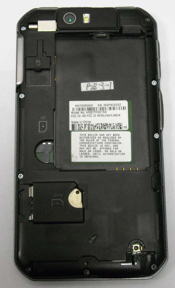 MODEL XT626 UMTS/IDEN TRANSCEIVER WITH BT & WLAN - FCC ID IHDT56NQ2 - Motorola Mobility LLC