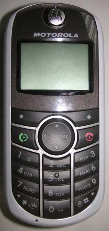 Portable Cellular CDMA Transceiver - FCC ID IHDT5FC1 - Motorola Mobility LLC