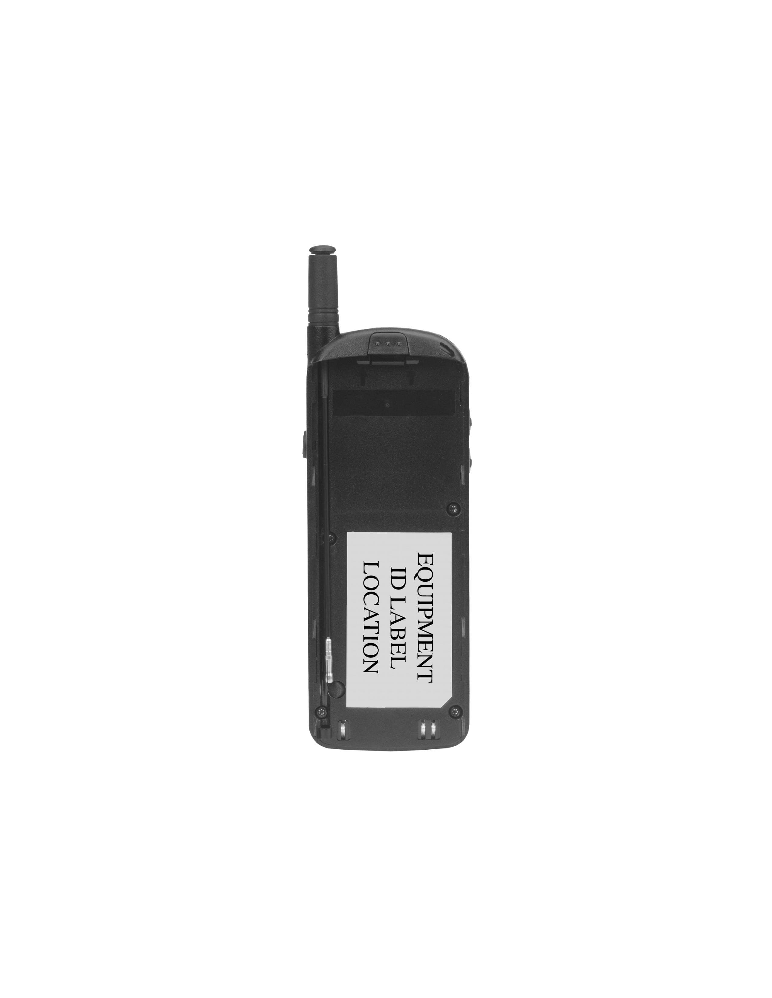 Portable Cellular Transceiver - FCC ID IHDT5YV1 - Motorola Mobility LLC