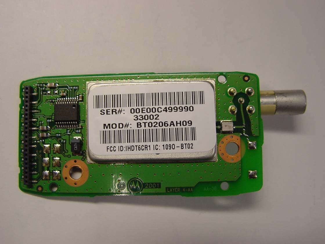 Motorola Bluetooth Module BT02 - FCC ID IHDT6CR1 - Motorola Mobility LLC