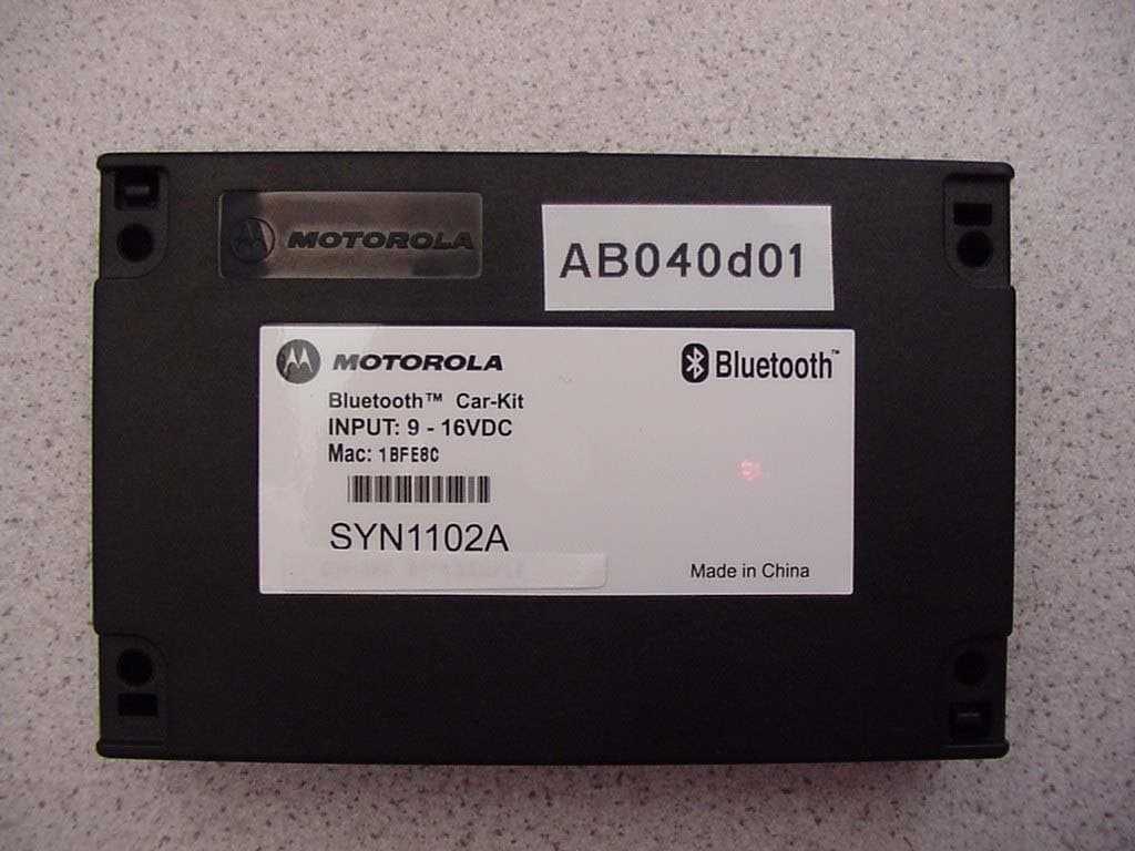 HF850 Bluetooth Carkit - FCC ID IHDT6EQ1 - Motorola Mobility LLC (4)