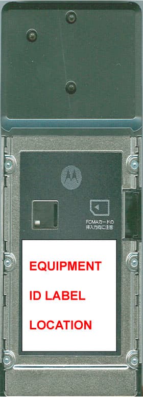 PCS GSM Transceiver PCMCIA Card - FCC ID IHDT6FL1 - Motorola Mobility LLC