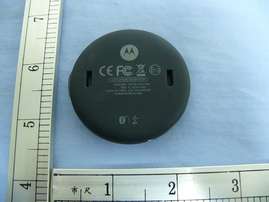 Mobile Navigation System T805 & T815 - FCC ID IHDT6HA1 - Motorola Mobility LLC