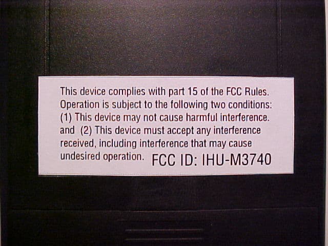 Keypad Transmitter - FCC ID IHU-M3740 - TG3 Electronics Inc