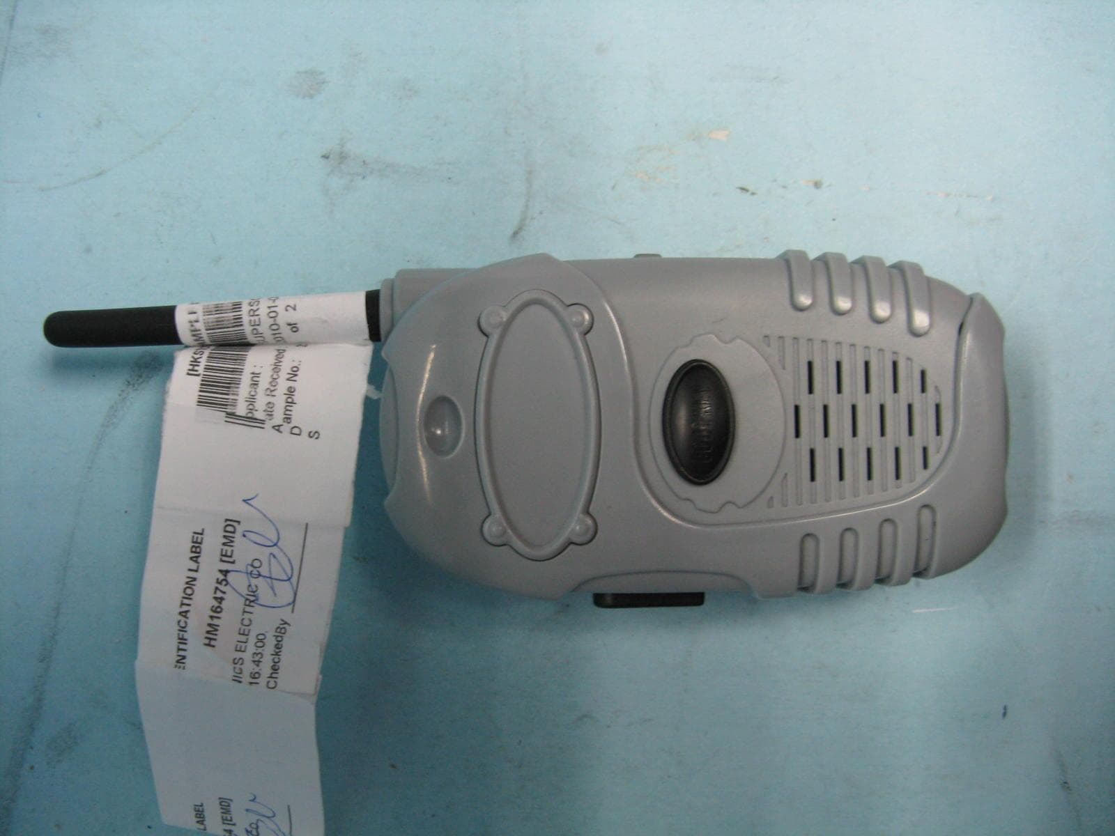 Walkie Talkies - FCC ID II622210 - Supersonics Electronics Company