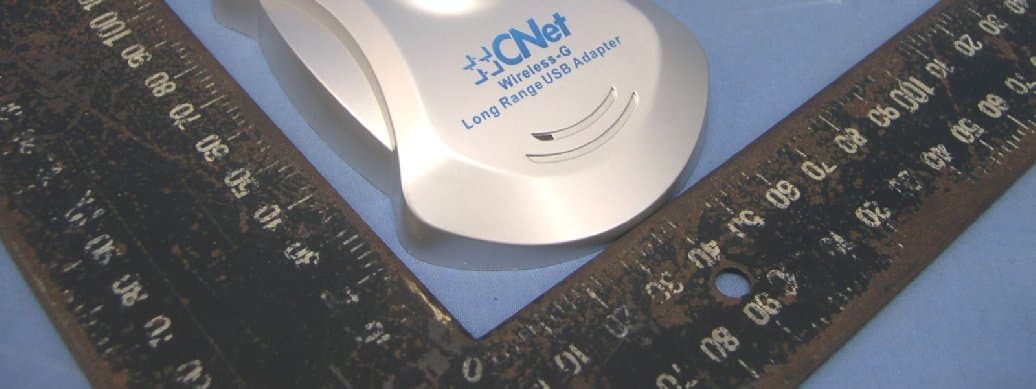 Wireless-G Long Range USB Adapter with Antenna - FCC ID IIO-CUA854 - CNet Technology Inc