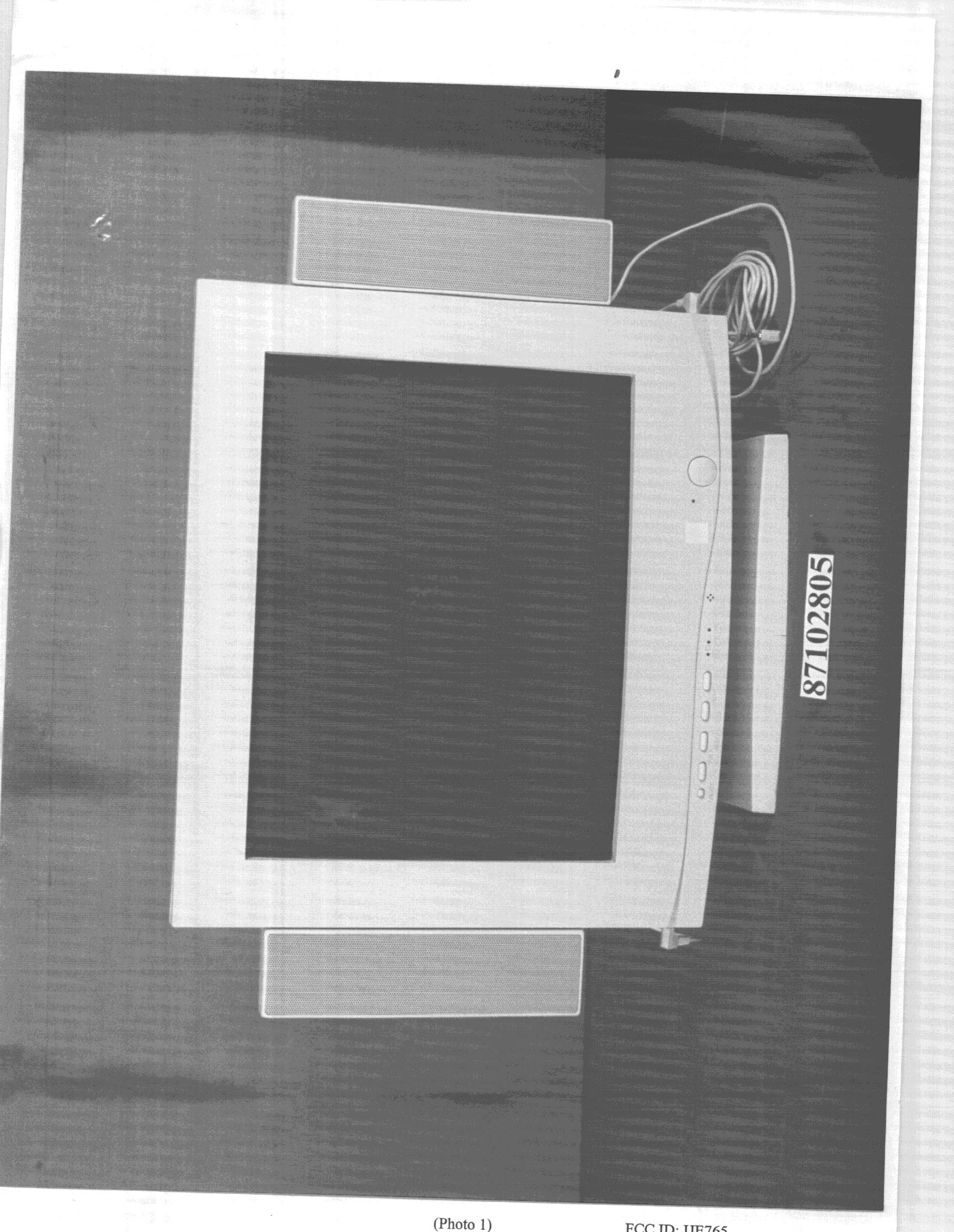 Color Monitor 17", 1280 X 1024 NI - FCC ID IJE765 - Proview Electronics (Taiwan) Co Ltd (2)