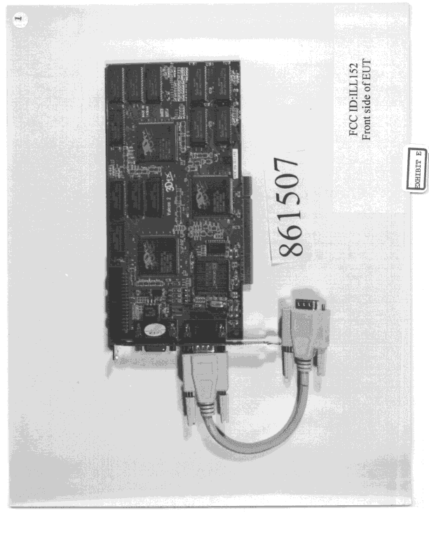 3D graphics Card - FCC ID ILL152 - Britek Electronics Co Ltd