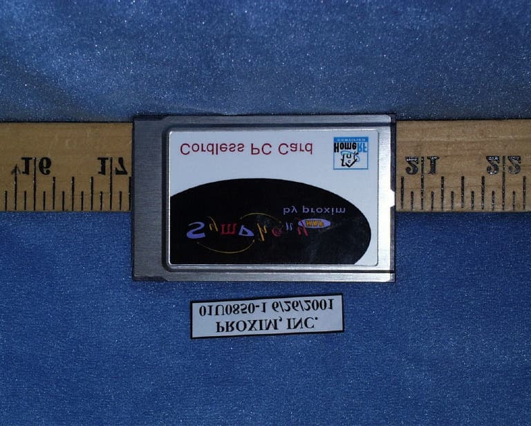 Symphony Home RF PC Card Adapter - FCC ID IMK-HRFPC2 - Proxim Inc
