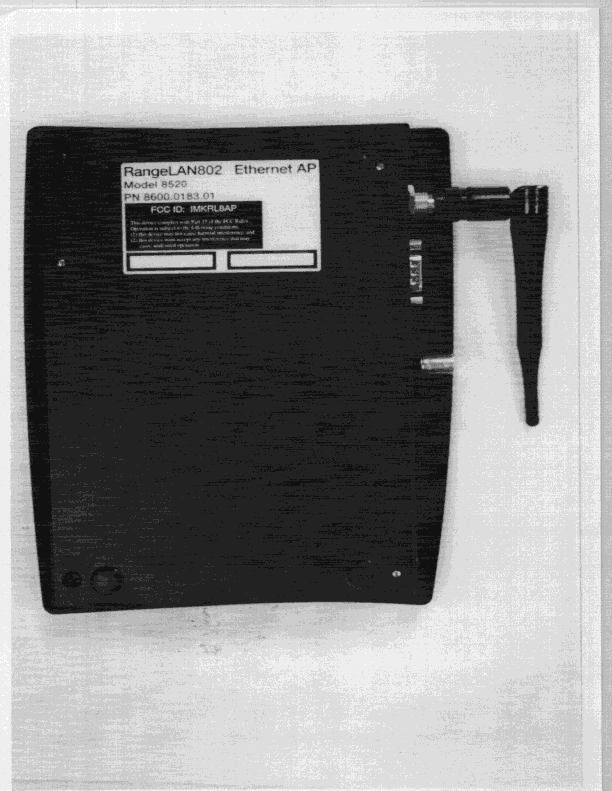 WLAN Bridge - FCC ID IMKRL8AP - Proxim Inc (3)