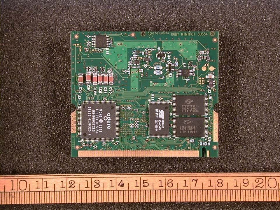 2.4 GHz RLAN MiniPCI Card - FCC ID IMRMPCIDE3 - Agere Systems Nederland B.V.