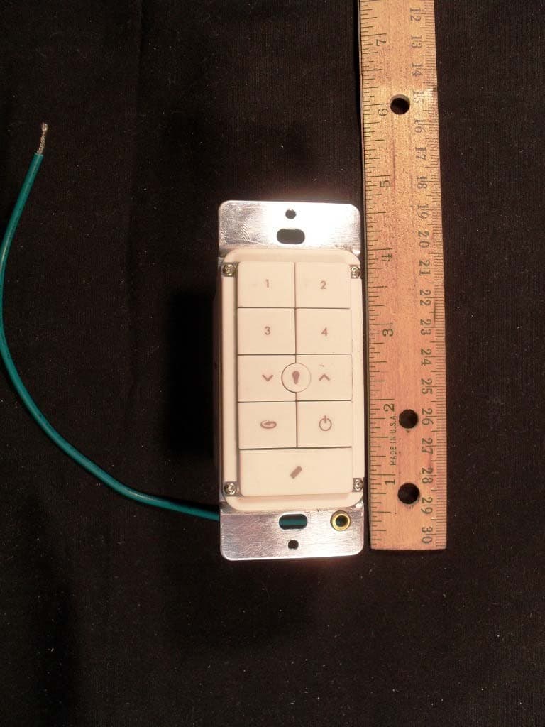 Wall Fan Control - FCC ID IN2TX31 - Hunter Fan Company (4)