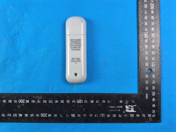 Remote Control for Ceiling Fan - FCC ID IN2TX61 - Hunter Fan Company