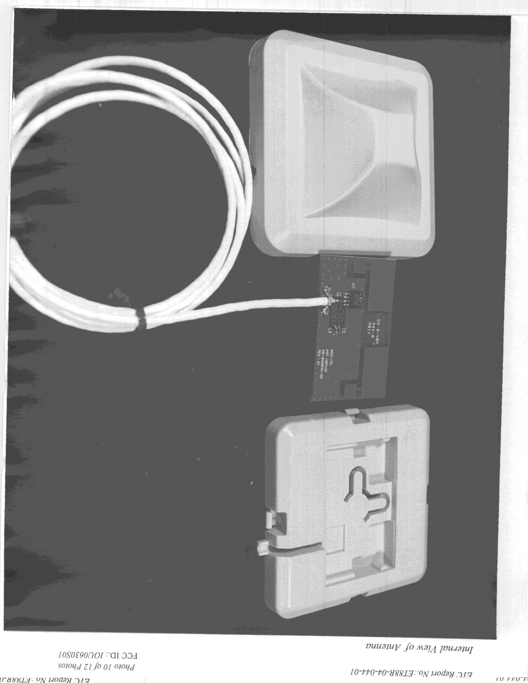 DSS - Part 15 Spread Spectrum Transmitter - FCC ID IOU0630S01 - National Datacomm Corporation