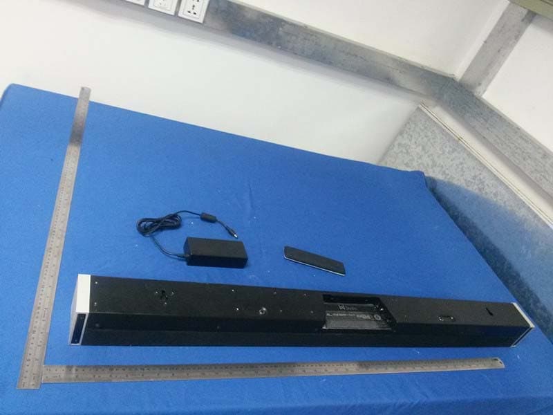 Home theater with wireless subwoofer - FCC ID IPUSTUDIOBAR - DEI Sales Inc. dba Definitive Technology