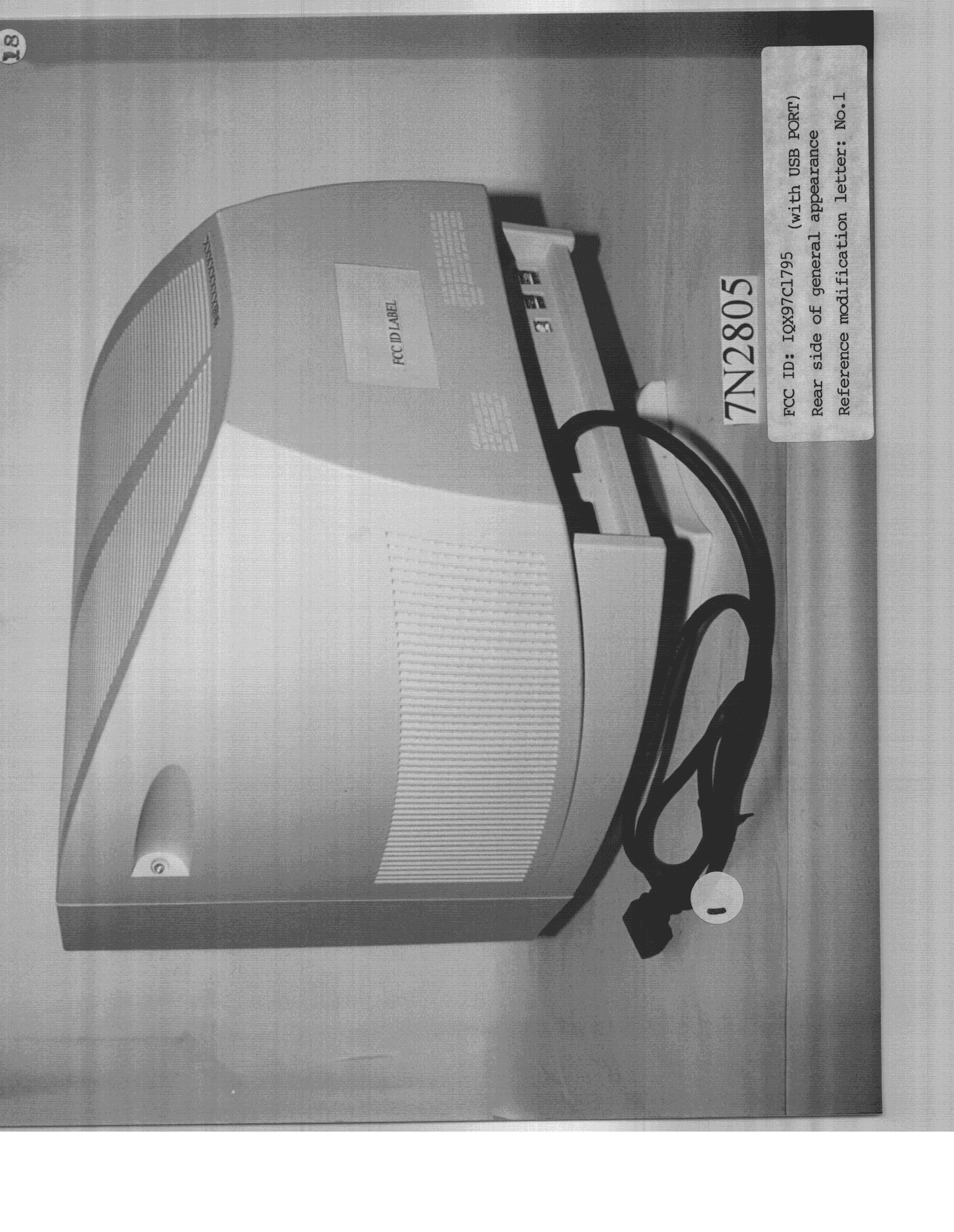JBP - Part 15 Class B Computing Device Peripheral - FCC ID IQX97C1795 - Q-Run Technology Corporation (2)
