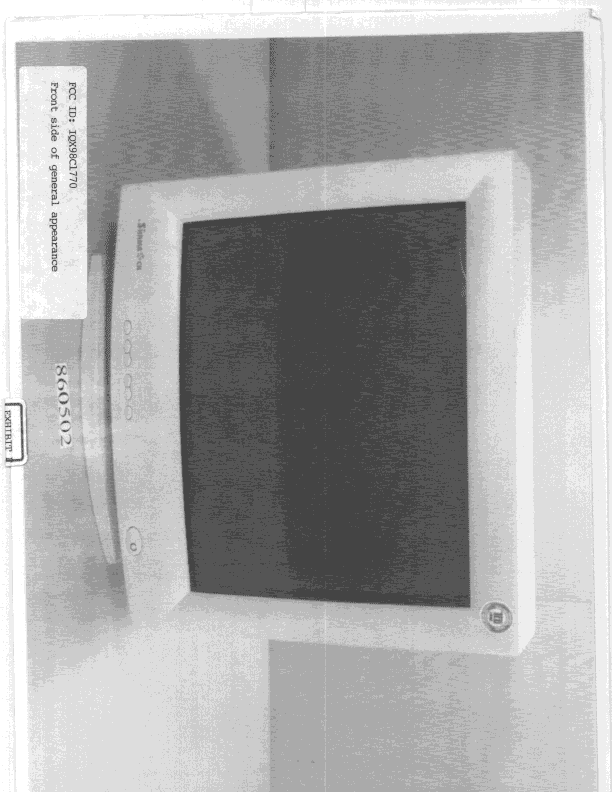 JBP - Part 15 Class B Computing Device Peripheral - FCC ID IQX98C1770 - Q-Run Technology Corporation