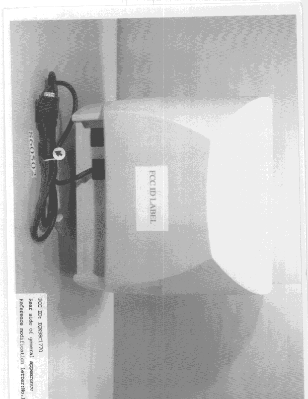 JBP - Part 15 Class B Computing Device Peripheral - FCC ID IQX98C1770 - Q-Run Technology Corporation (2)