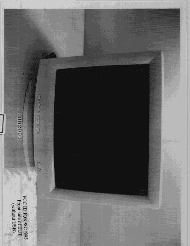 JBP - Part 15 Class B Computing Device Peripheral - FCC ID IQX98C1995 - Q-Run Technology Corporation (4)