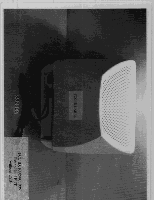 JBP - Part 15 Class B Computing Device Peripheral - FCC ID IQX98C1995 - Q-Run Technology Corporation (2)