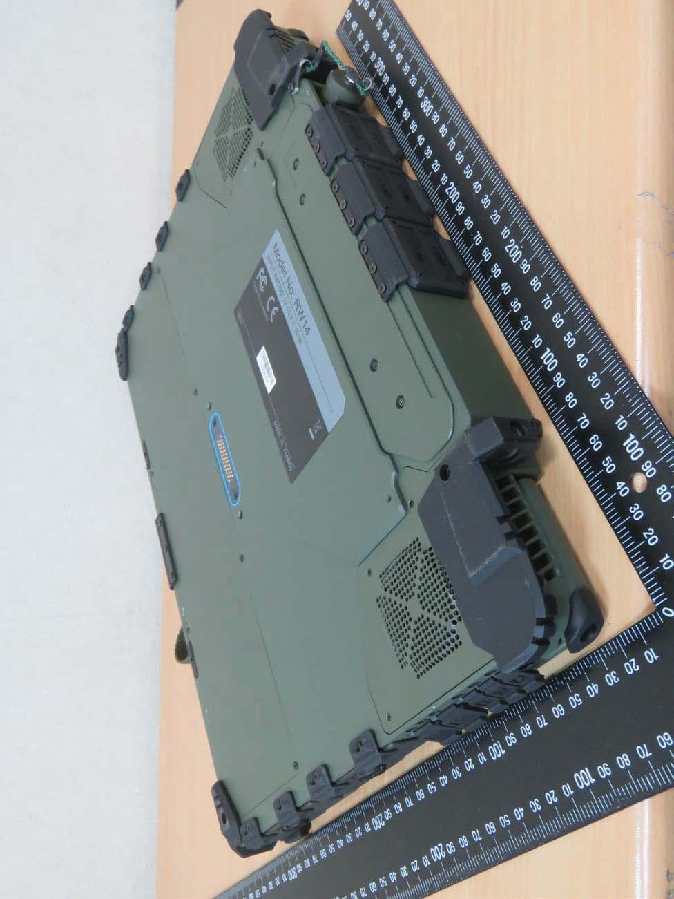 Notebook computer - FCC ID IR5RW14 - MilDef Crete Inc.
