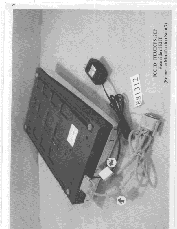 JBP - Part 15 Class B Computing Device Peripheral - FCC ID ITEUECFS12EP - Ultima Electronics Corp