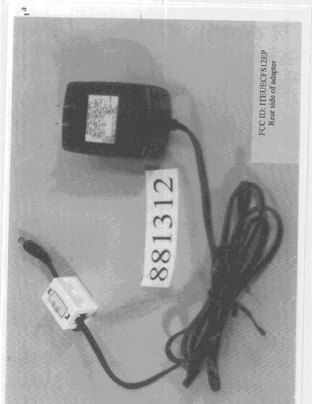 JBP - Part 15 Class B Computing Device Peripheral - FCC ID ITEUECFS12EP - Ultima Electronics Corp (3)