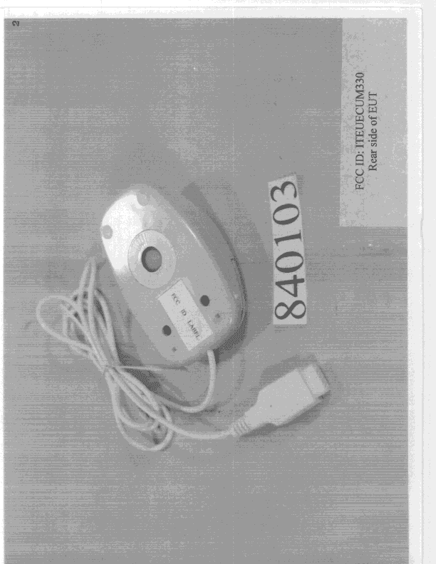 JBP - Part 15 Class B Computing Device Peripheral - FCC ID ITEUECUM330 - Ultima Electronics Corp (2)