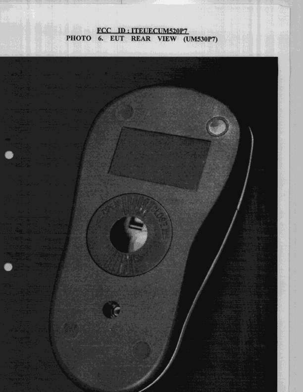 JBP - Part 15 Class B Computing Device Peripheral - FCC ID ITEUECUM520P7 - Ultima Electronics Corp (2)