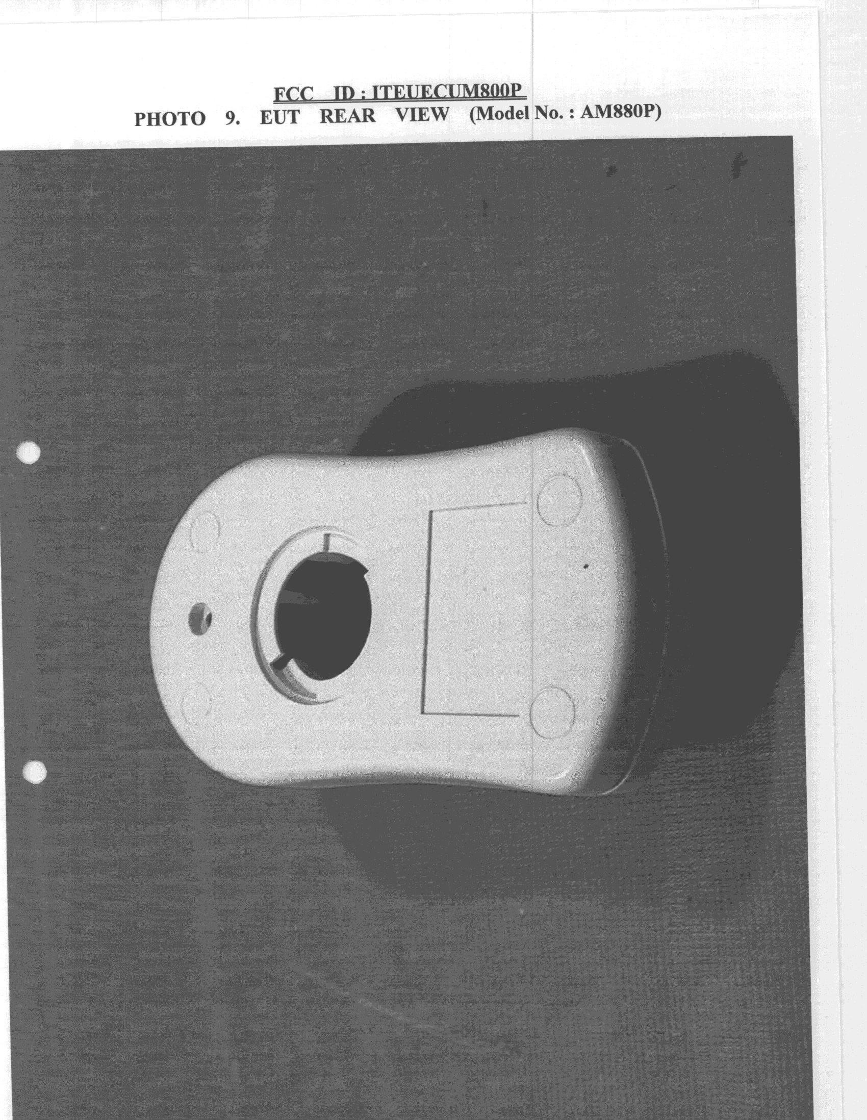 JBP - Part 15 Class B Computing Device Peripheral - FCC ID ITEUECUM800P - Ultima Electronics Corp (3)