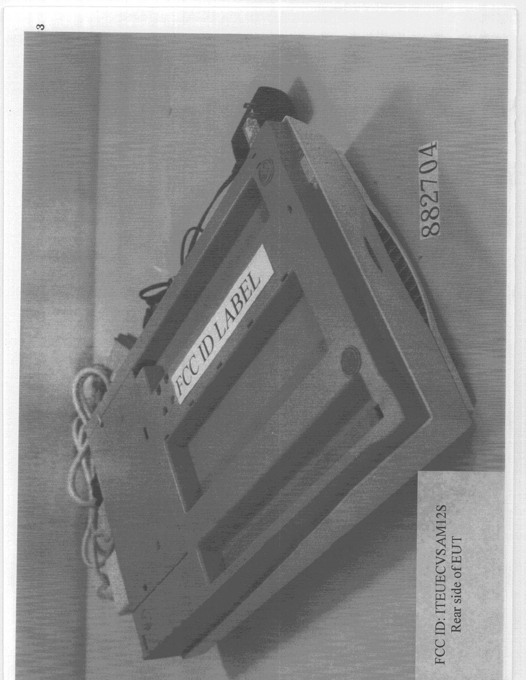 JBP - Part 15 Class B Computing Device Peripheral - FCC ID ITEUECVSAM12S - Ultima Electronics Corp (2)