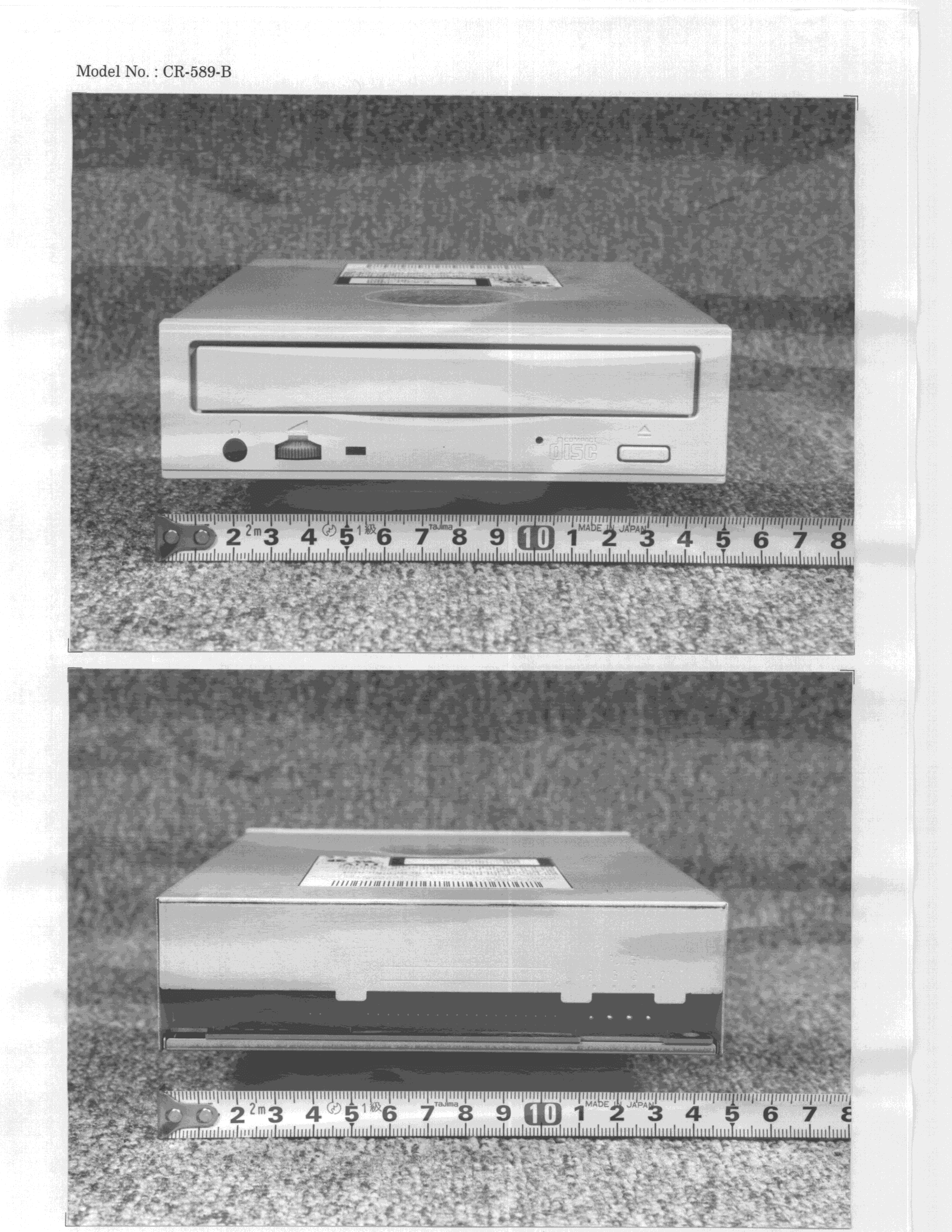 JBP - Part 15 Class B Computing Device Peripheral - FCC ID IUO9TB072CRB - Panasonic Healthcare Co., Ltd. (3)