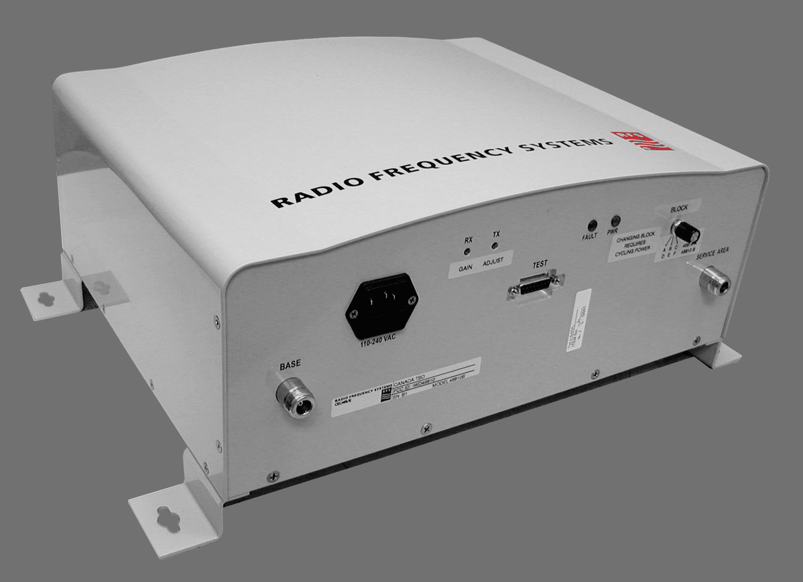 48810A & 48810B REPEATERS - FCC ID IWD48810 - Radio Frequency Systems Inc